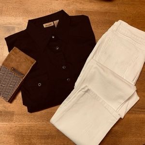 WRANGLER WOMEN'S STRAIGHT LEG JEAN, WHITE, NWT